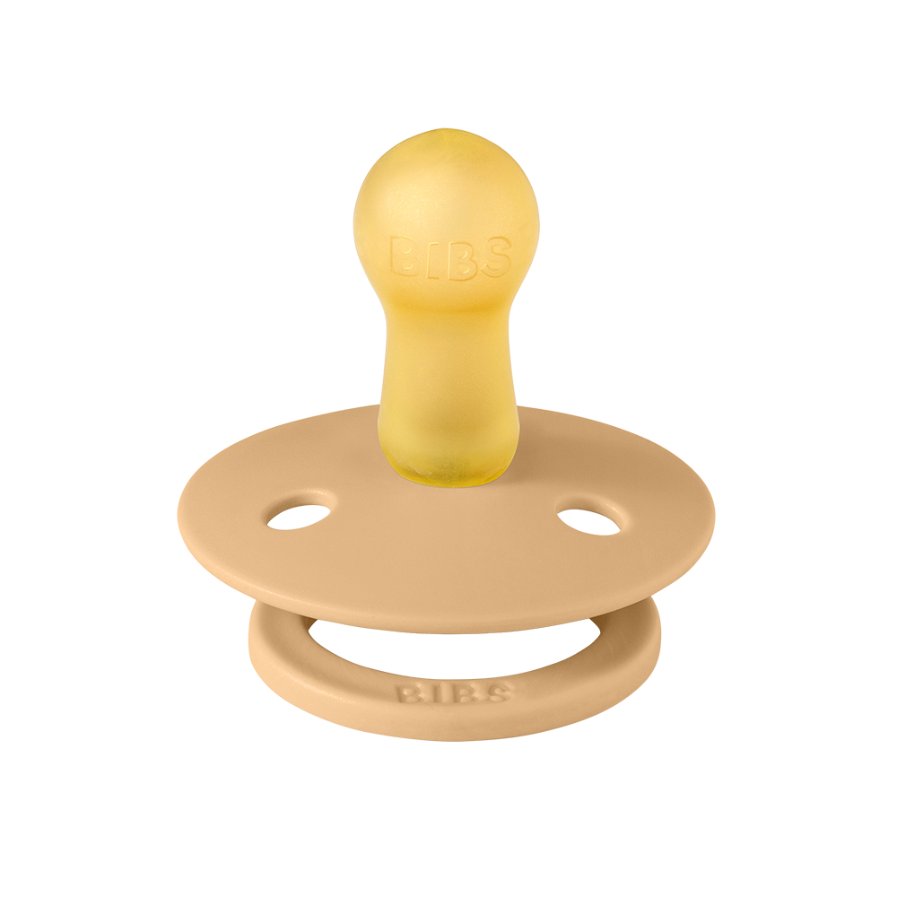 BIBS Natural Latex Pacifier - Desert Sand Size 2