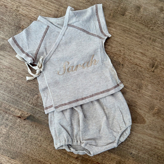 Two Piece Kimono Set