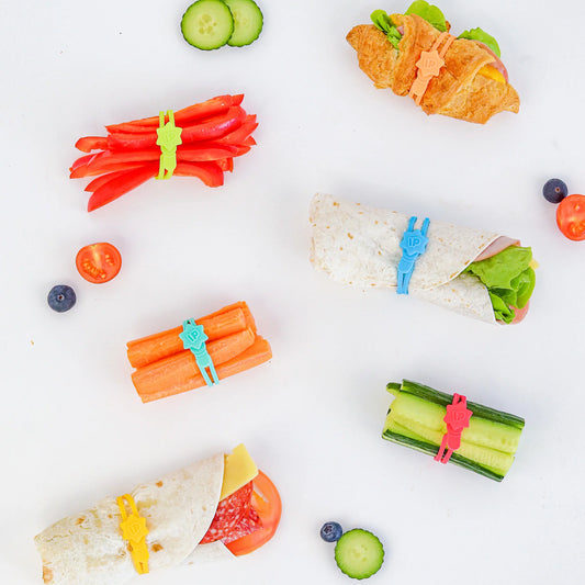 The Lunch Punch Silicone Wrap Bands - Brights