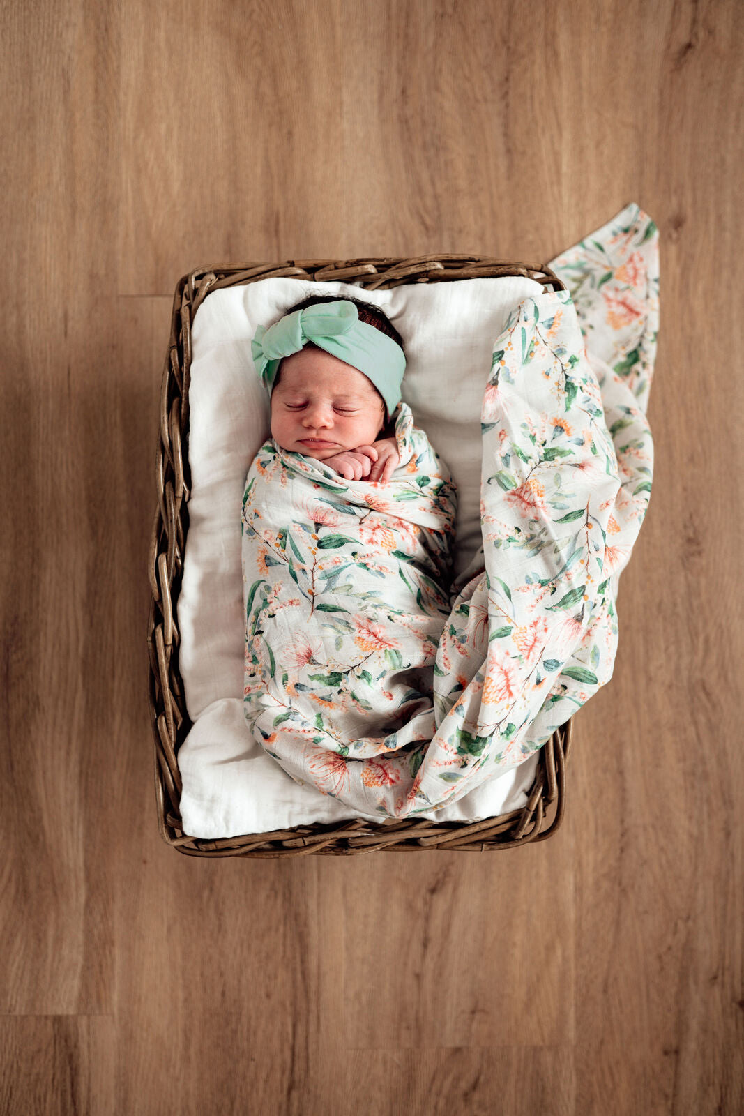 Snuggle Hunny Kids Topknot Headband - Sage