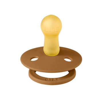 BIBS Natural Latex Pacifier - Caramel - Size 2