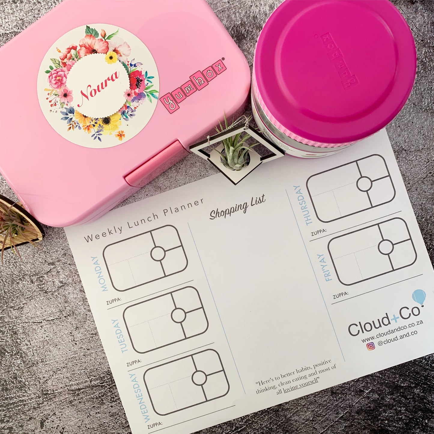 Weekly Lunchbox Planner