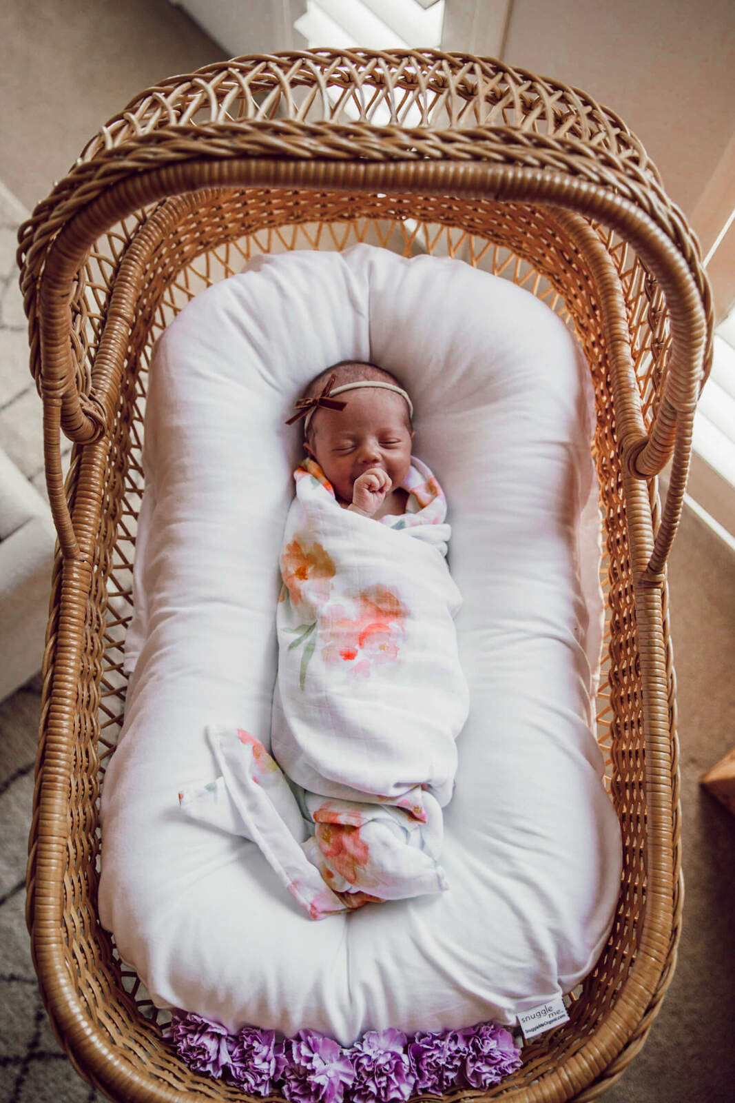 Snuggle Hunny Kids Organic Muslin Wrap - Sorbet Bloom