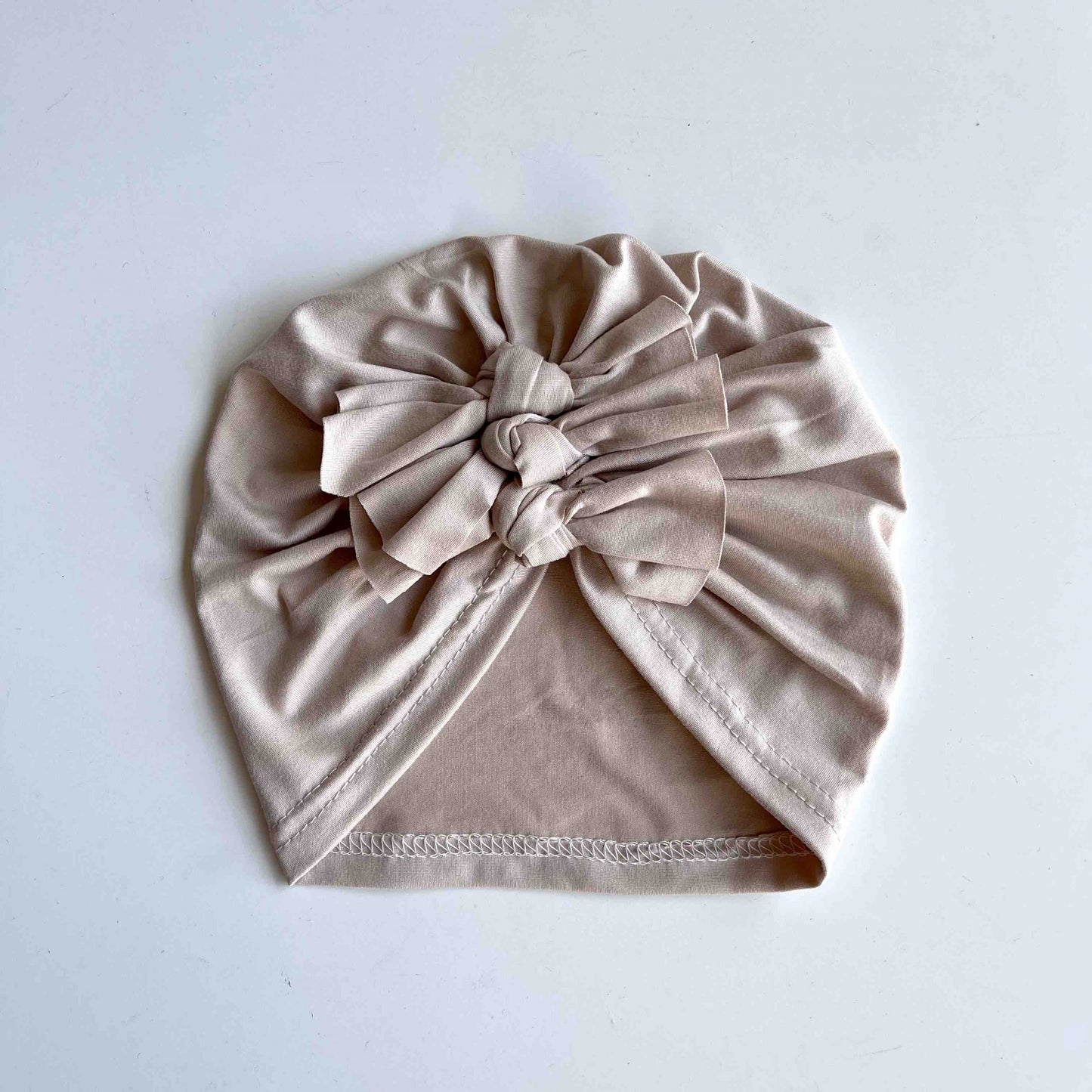 3 Bow Turban - Latte