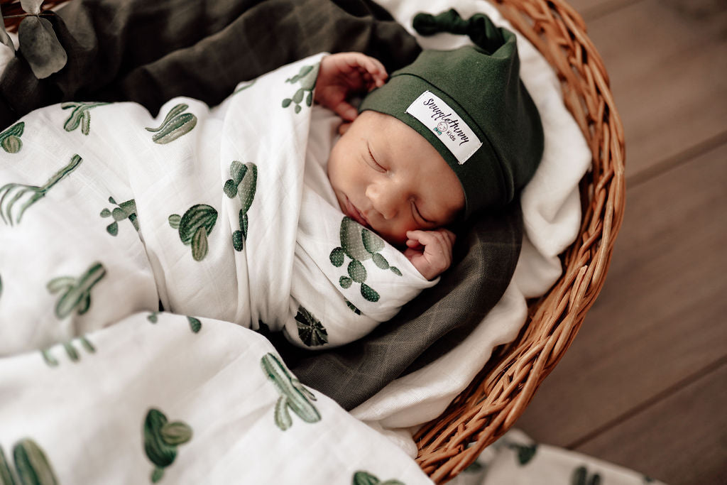 Snuggle Hunny Kids Organic Muslin Wrap - Cactus
