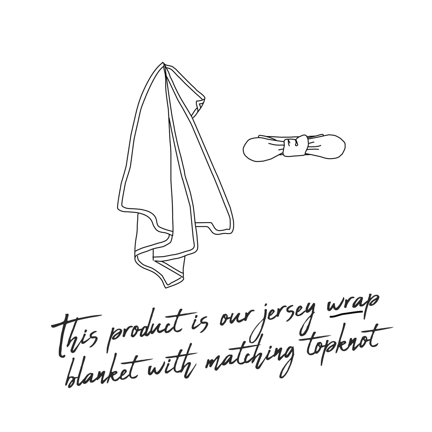 Snuggle Hunny Kids Wrap & Topknot Set - Rosebud