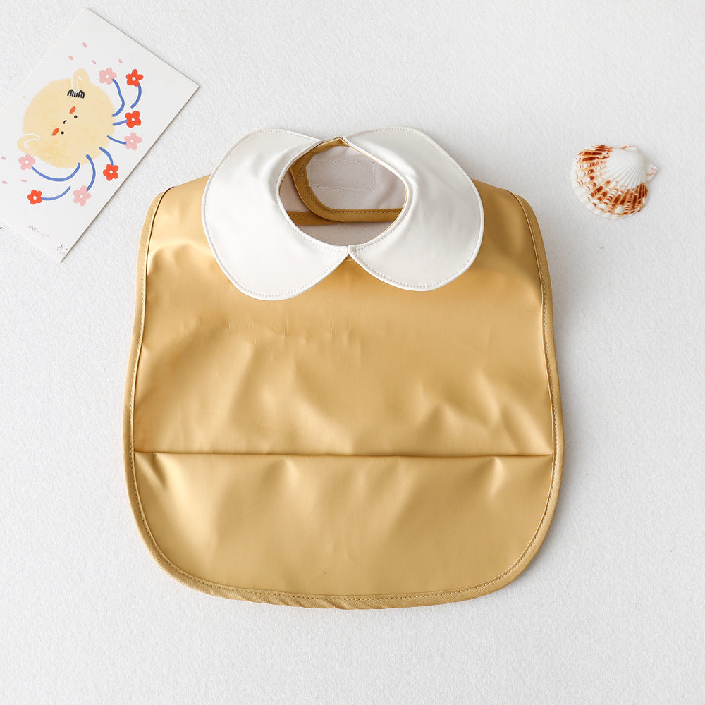 Waterproof Collared Bib - Gold