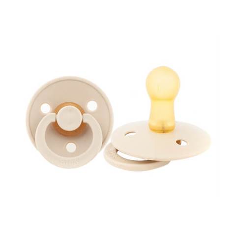 BIBS Natural Latex Pacifier - Vanilla Size 2