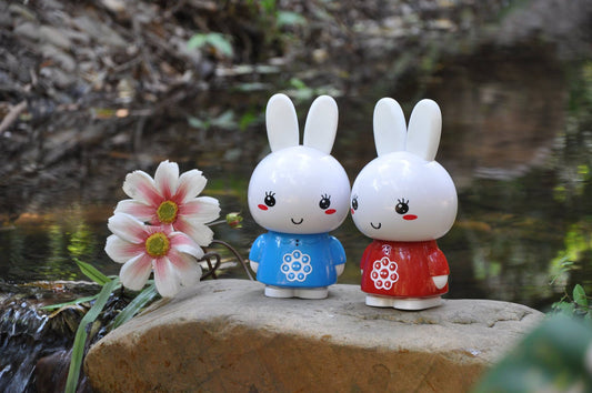 Alilo Honey Bunny Blue | Smart Toy | Audio Player | Nightlight