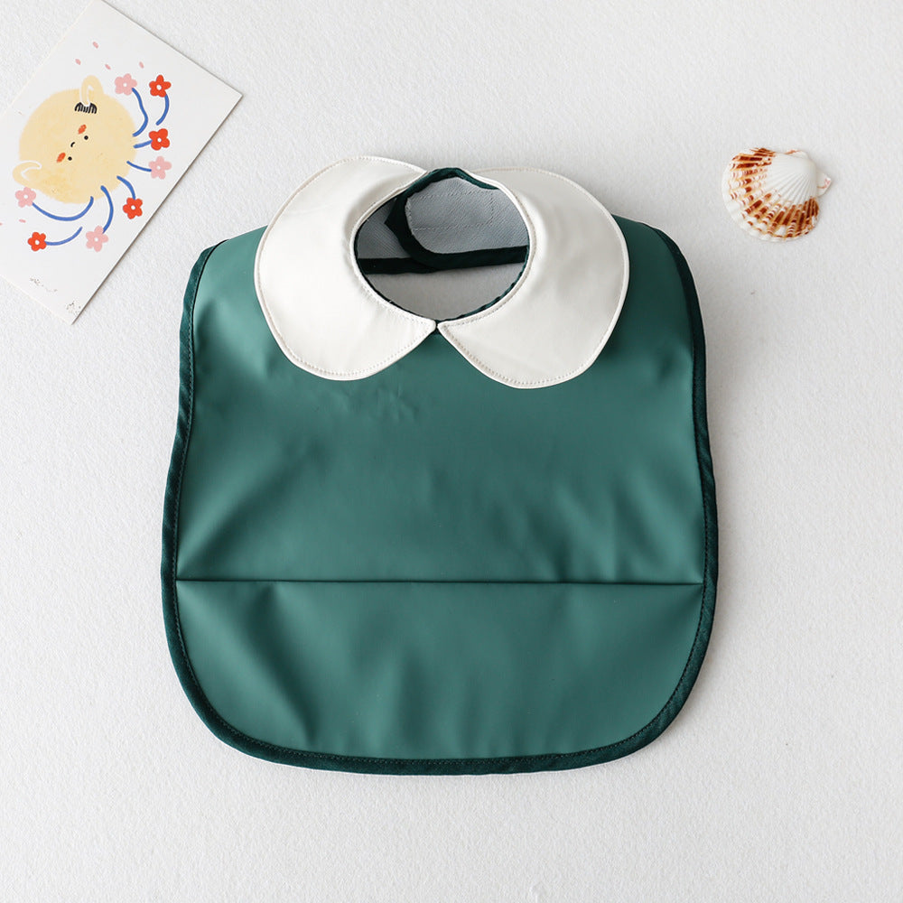 Waterproof Collared Bib - Emerald