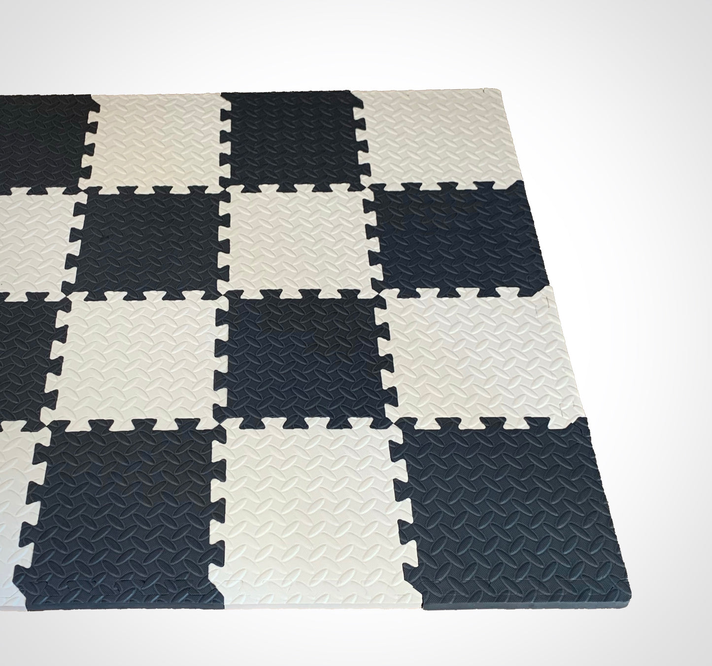 Modern Playmats - Slate and White