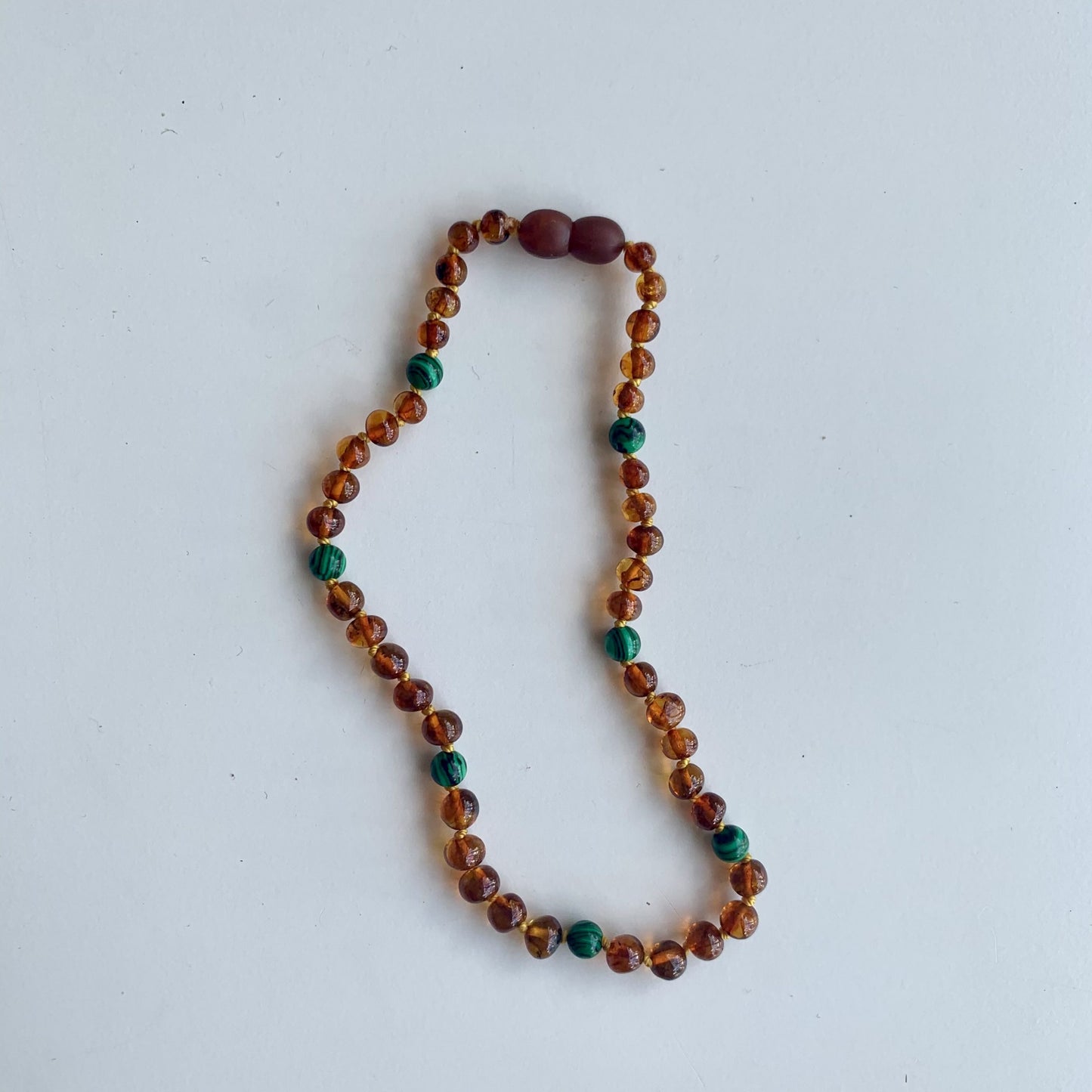 Ambre - Amber with Malachite
