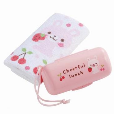 Towel & Case Set - Rabbit