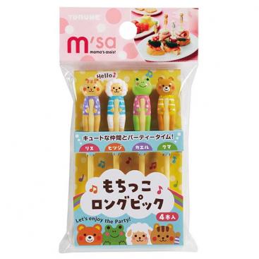 Wanna-Hold Friends Food Pick Set | Lunch Accessories