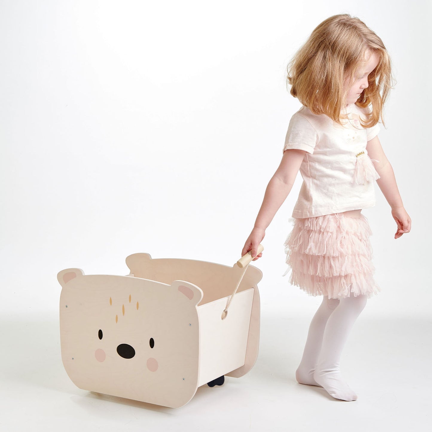 Tender Leaf – Pull Along Bear Cart