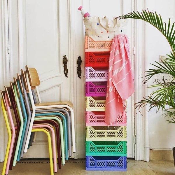 Aykasa - Midi Folding Crate - Melon