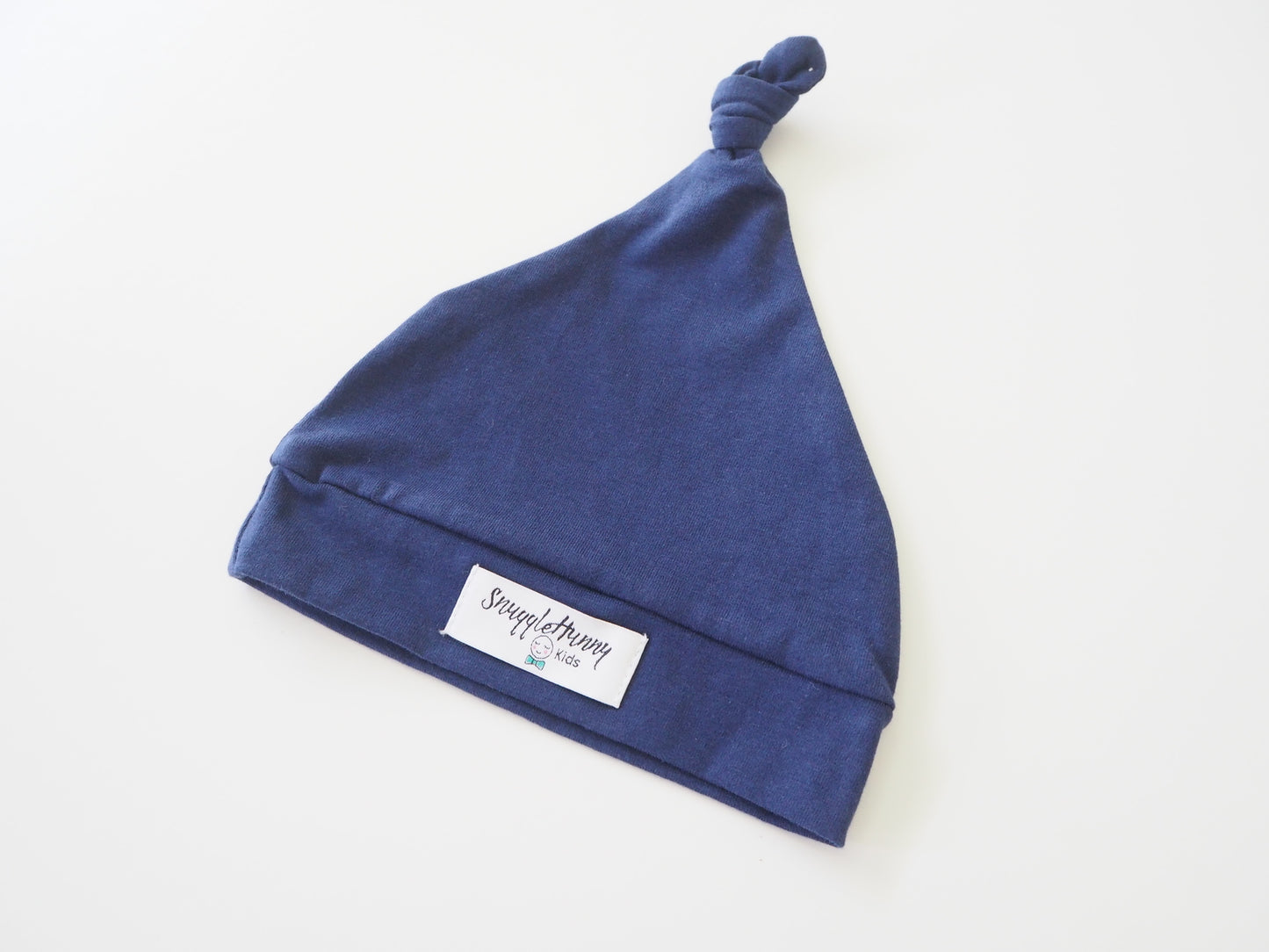 Snuggle Hunny Kids Knotted Beanie - Navy