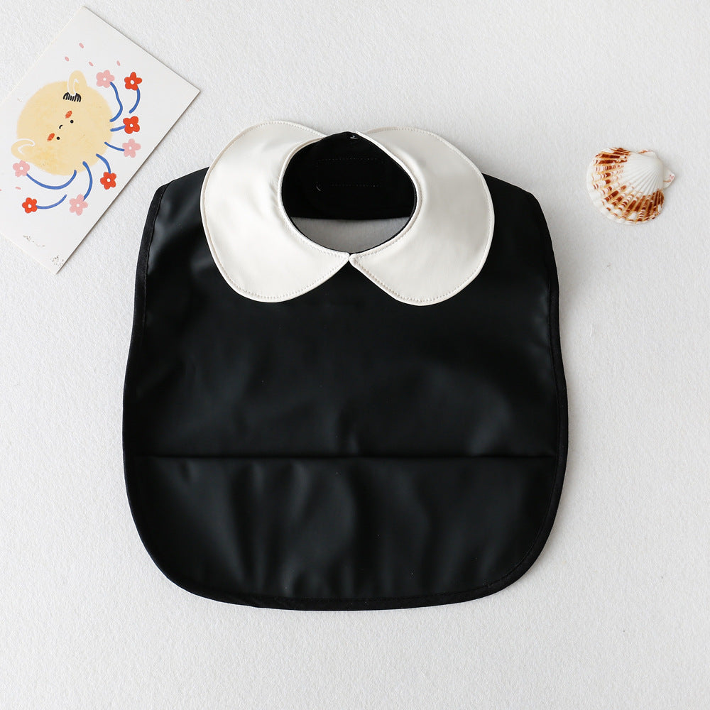 Waterproof Collared Bib - Black