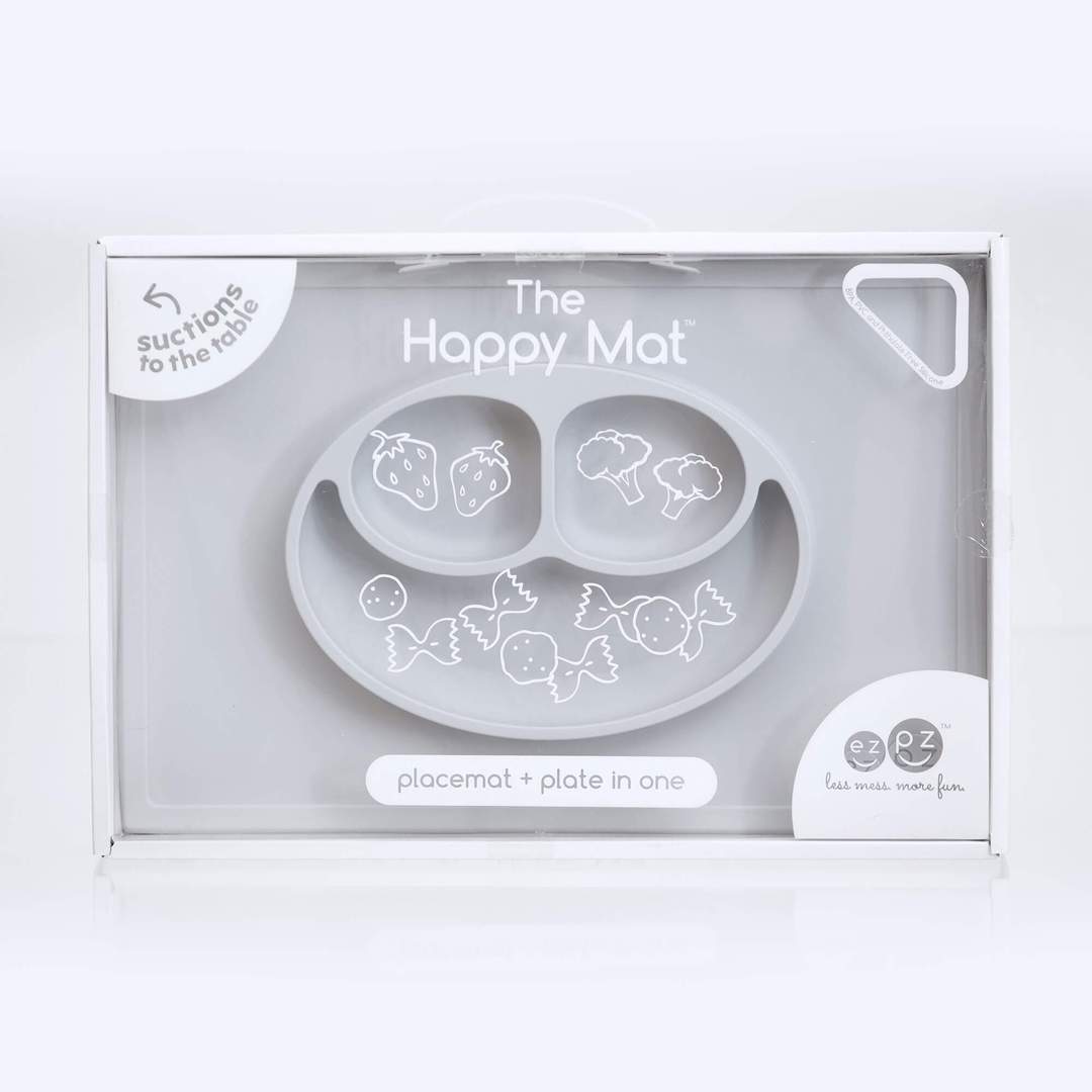 EZPZ - Happy Mat - Pewter