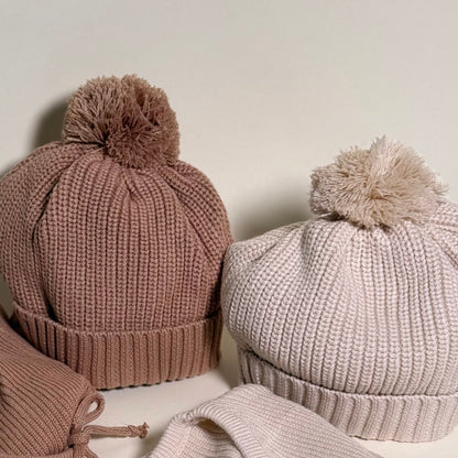 Knitted Fold Beanie