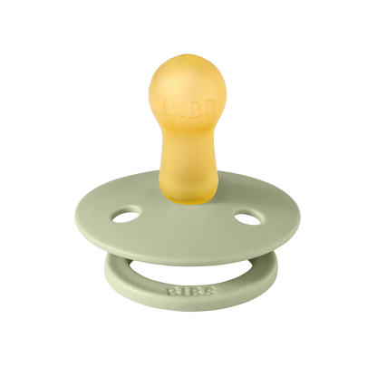 BIBS Colour Natural Latex Pacifier - Sage Size 2