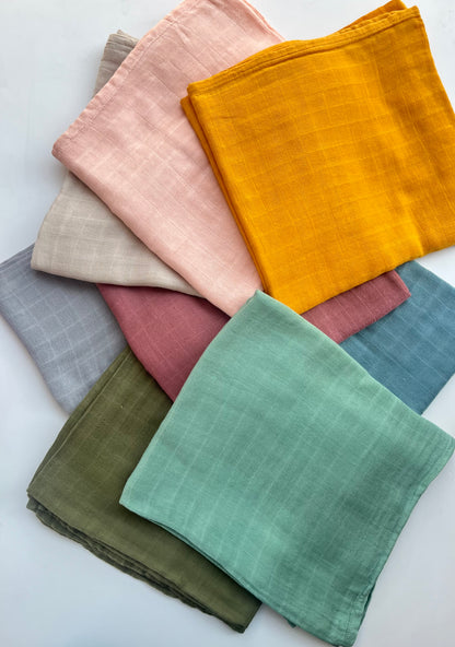 Wild Skye Muslin Wrap - Turquoise