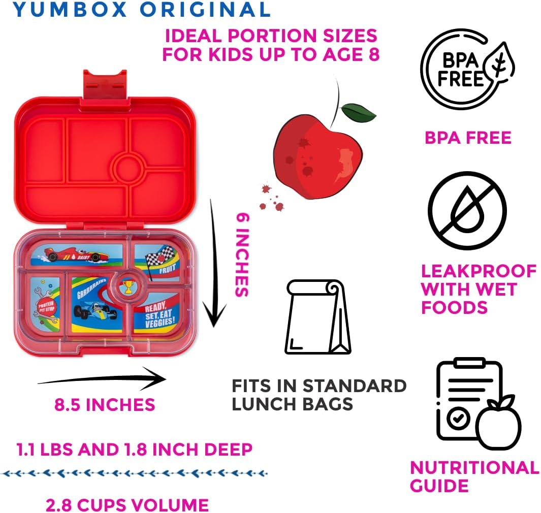 Yumbox Original - Roar Red - Racing