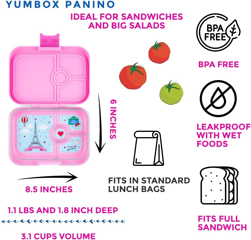 Yumbox Panino - Fifi Pink - Paris