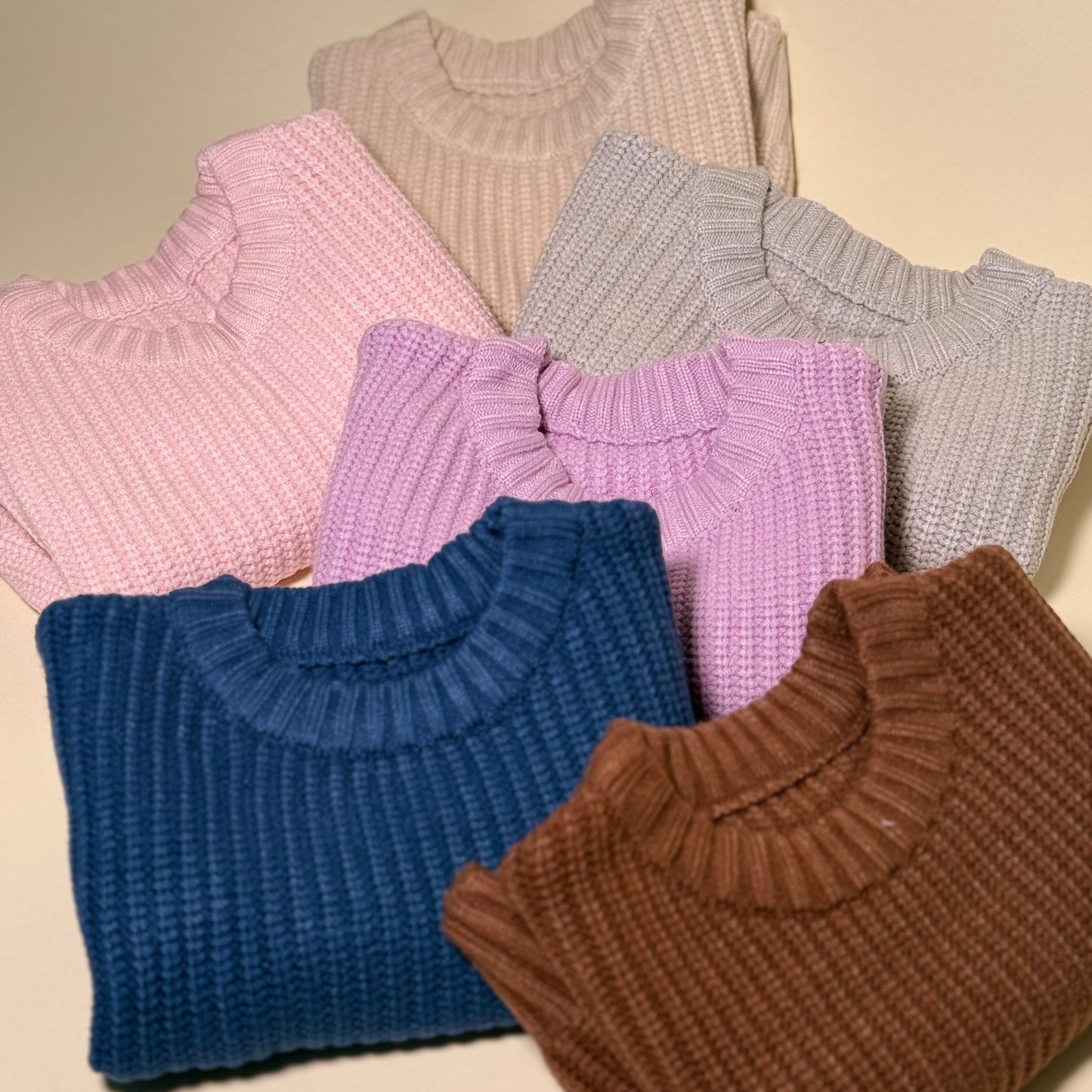 Chunky Knit Jersey - Personalisation Available