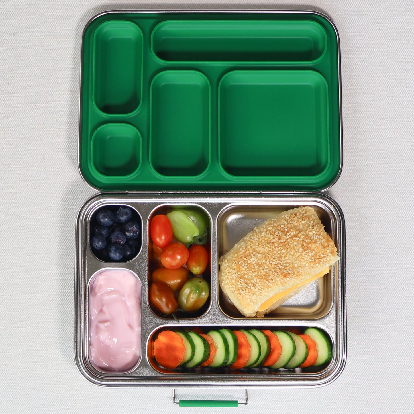 SummitCo Stainless Steel Lunchbox 5 - Forest - Leakproof, Dishwasher Safe