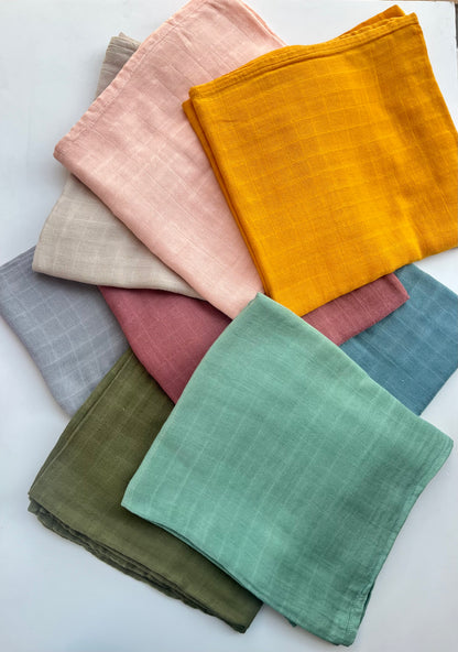 Wild Skye Muslin Wrap - Teal