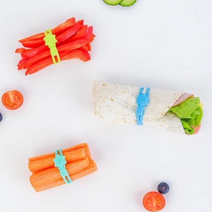 The Lunch Punch Silicone Wrap Bands - Burst