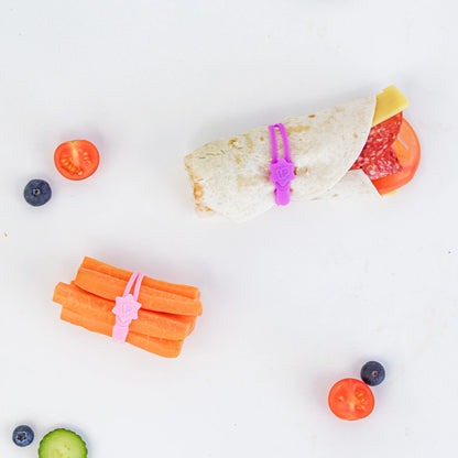 The Lunch Punch Silicone Wrap Bands - Blush