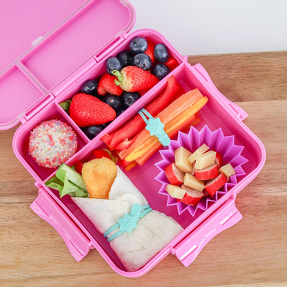 The Lunch Punch Silicone Wrap Bands - Brights