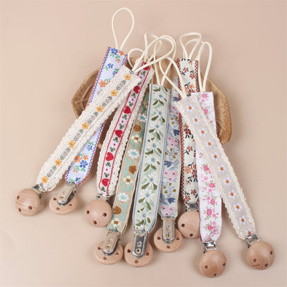 Embroidered Pacifier Holder