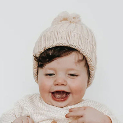 Knitted Fold Beanie