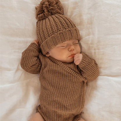 Knitted Fold Beanie