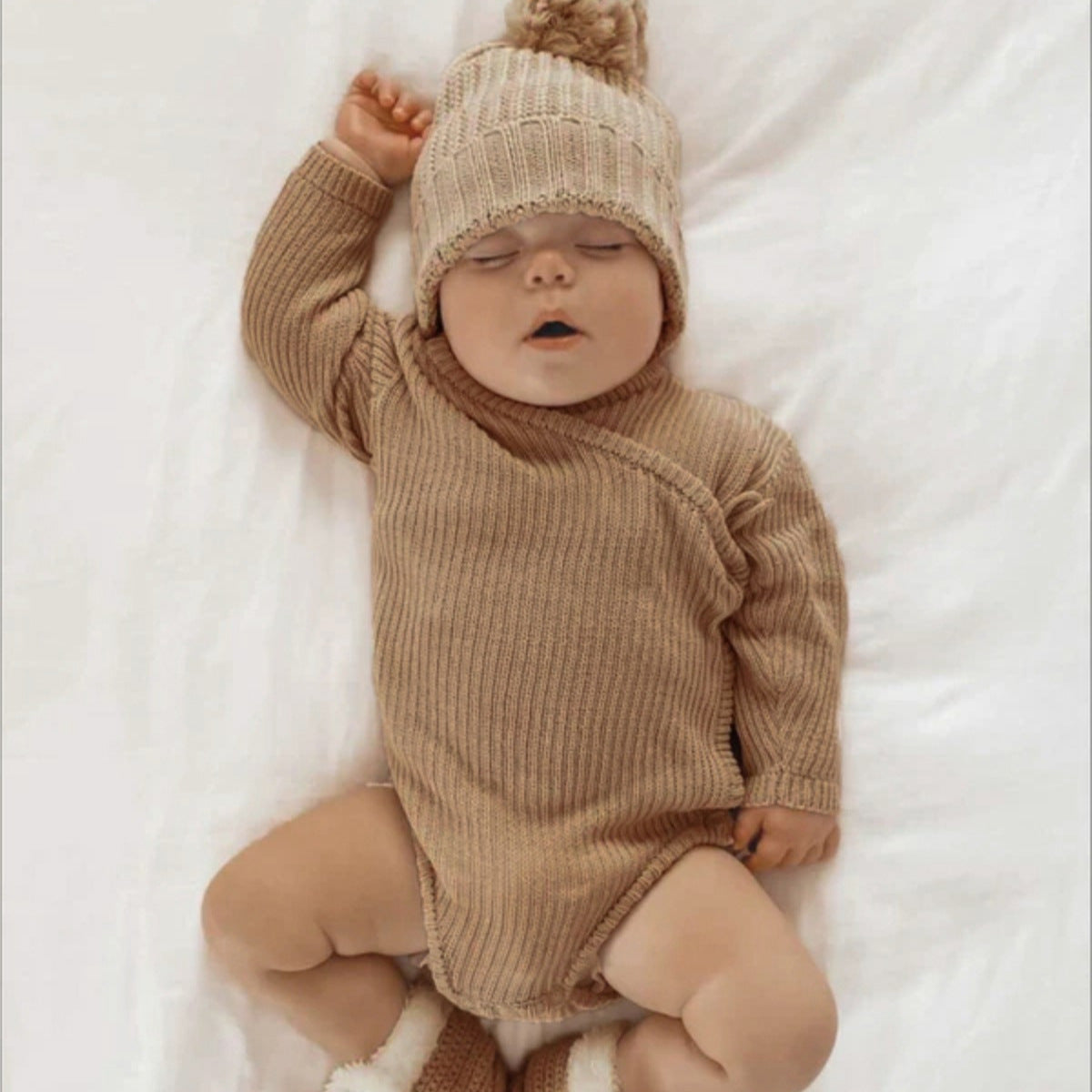 Knitted Fold Beanie