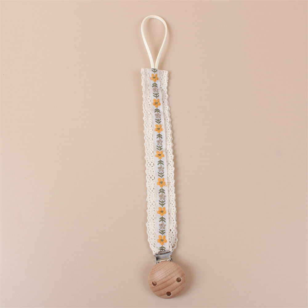 Embroidered Pacifier Holder
