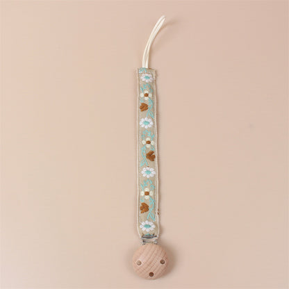 Embroidered Pacifier Holder