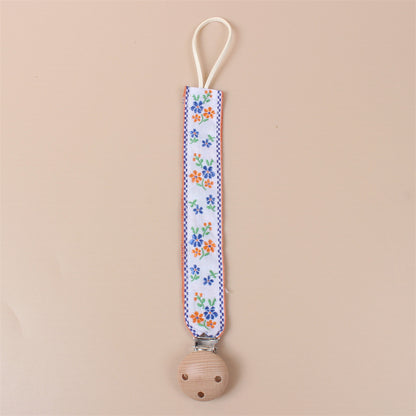Embroidered Pacifier Holder