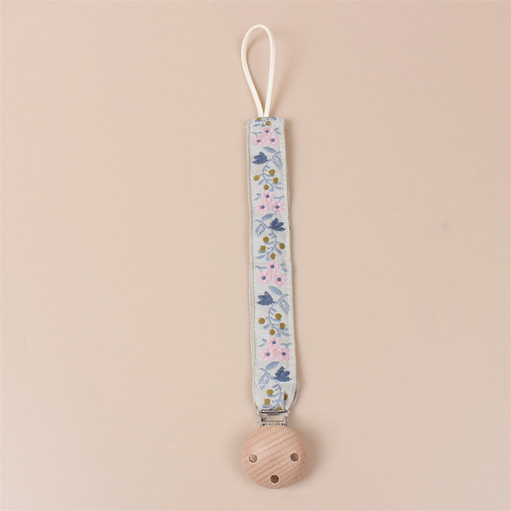 Embroidered Pacifier Holder