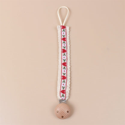 Embroidered Pacifier Holder