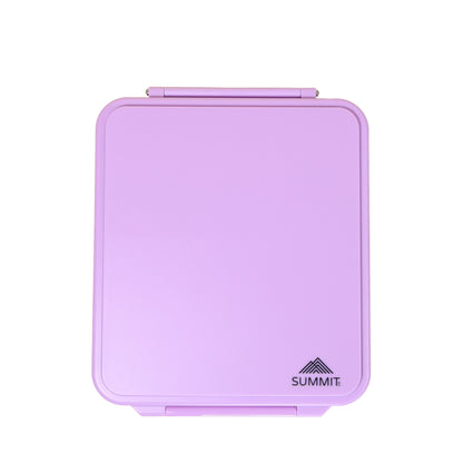 SummitCo Alpine Bento Lunchbox with Insulated Food Jar – Orchid - Leakproof, 4 Compartments, BPA-Free