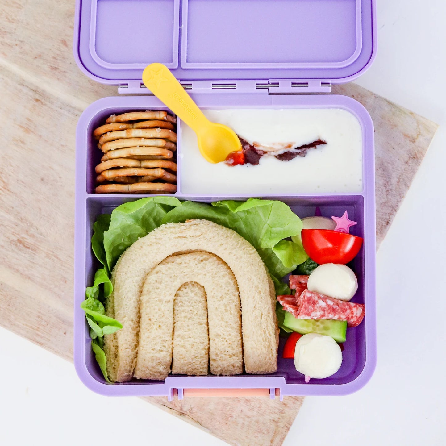 Lunch Punch Fork and Spoon Set - Brights