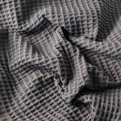 Waverly Waffle Bath Towel - Harbour Slate