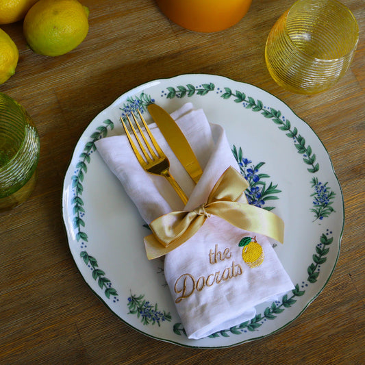 Maison Pure Linen Napkin - White