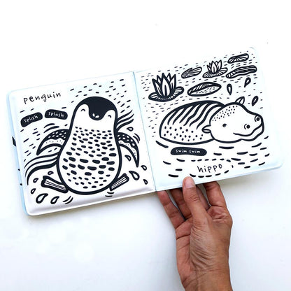 Wee Gallery Baby Bath Book - Who's in the water?
