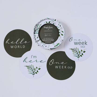 Snuggle Hunny Kids Milestone Cards- Enchanted &amp; Olive