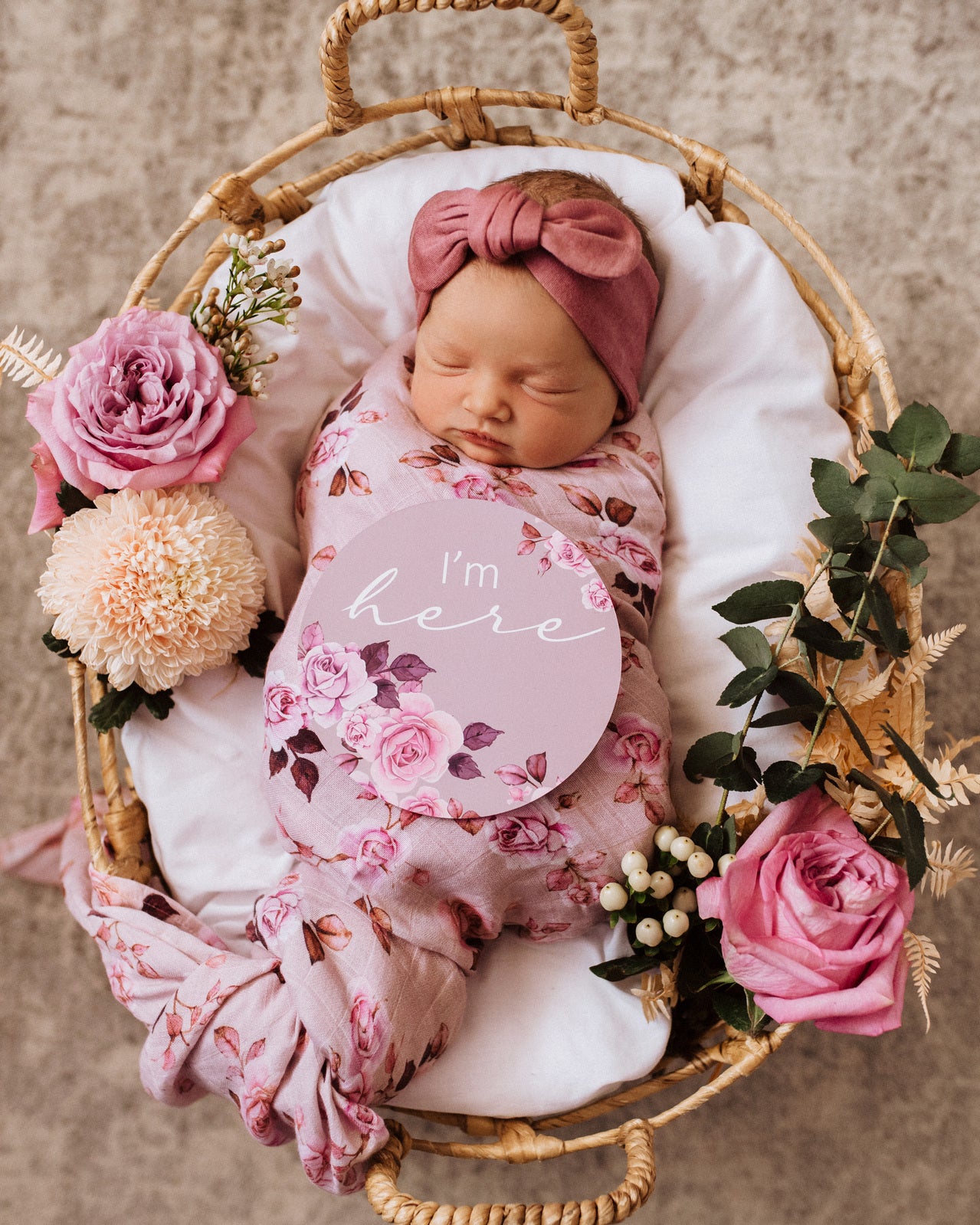 Snuggle Hunny Kids Milestone Cards- Blossom & Dusk Reversible Milestone Cards